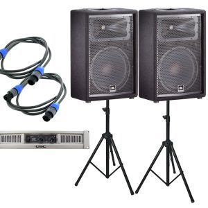 Pack Qsc GX3 y Jbl JRX212