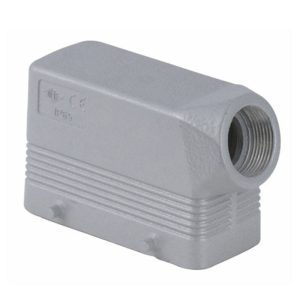 Capucha Salida Lateral 16-72 Pins Gris