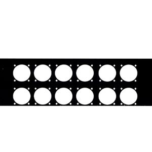 Car?tula Rack 12 Schuko 19" 3U